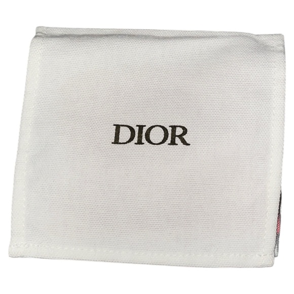 LADY DIOR LAMBSKIN FREESIA CANNAGE CARD HOLDER - Picture 4 of 8